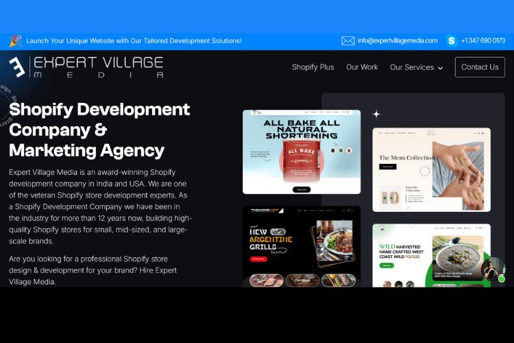 expertvillagemedia-shopify-website-developer